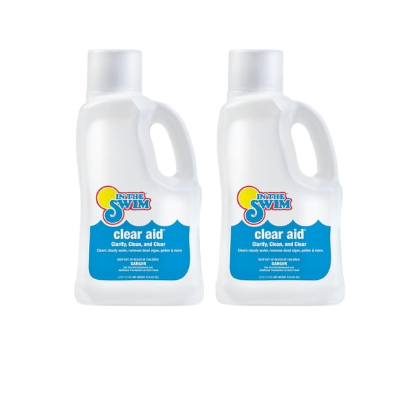 In The Swim - Clear Aid Pool Water Clarifier - Simplifies Pool Maintenance & Restores Clarity - 2 Liter - 2 Pack 62014_2