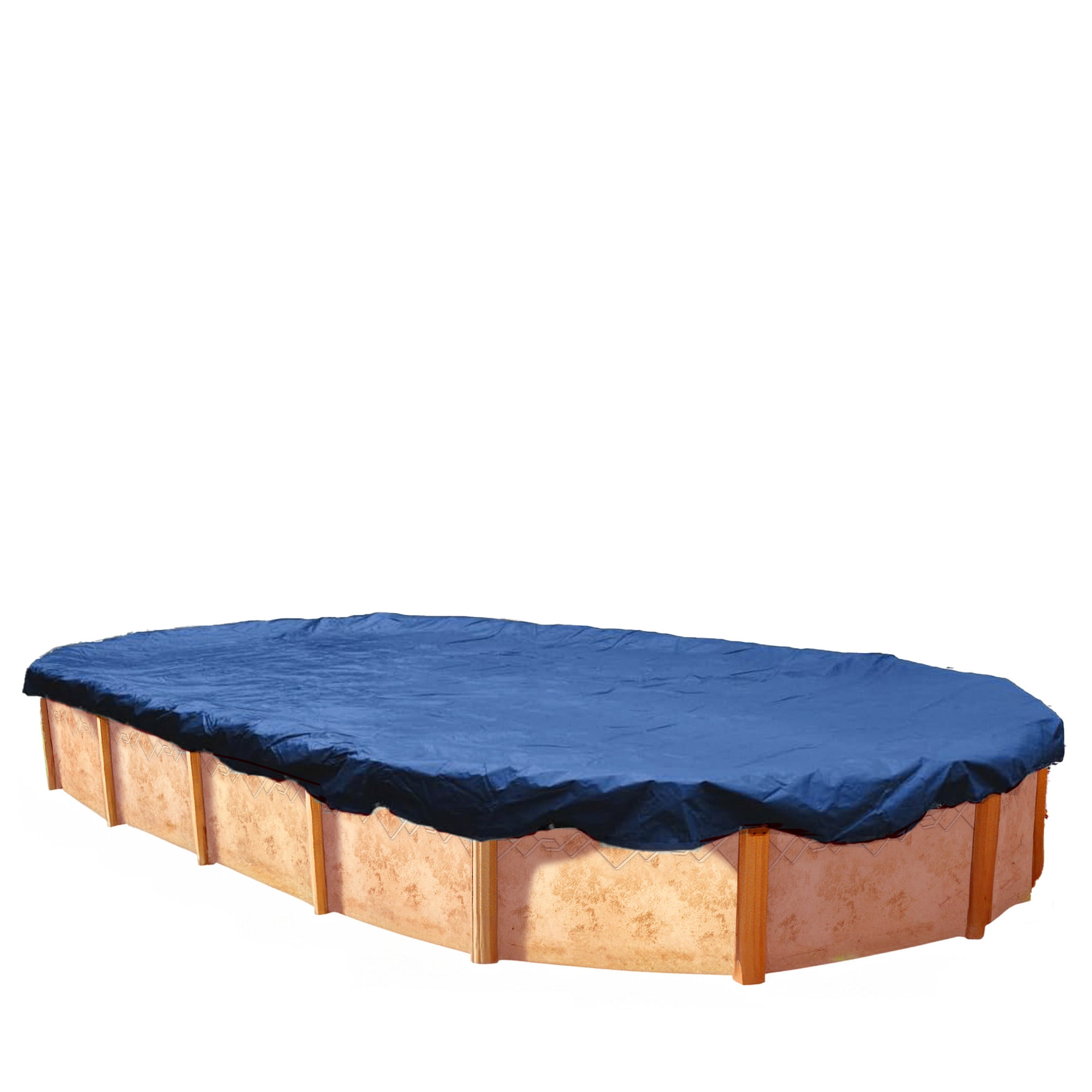 In The Swim Oval 15 x 30 Winter Cover for Above Ground Pools - Blue ...