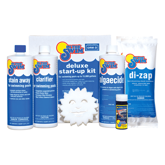 In The Swim Pool Start-Up / Opening Kit with Chlorine Shock for 7.5k-35k Gallons