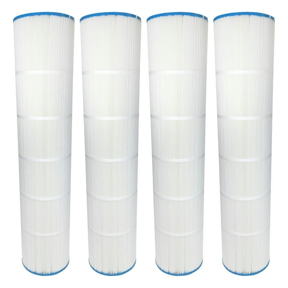 In The Swim Premium Pool Filter Cartridge 4-Pack Replacement for Pentair Clean & Clear Plus 520 CCP520 Filter WP.TS1978-4P