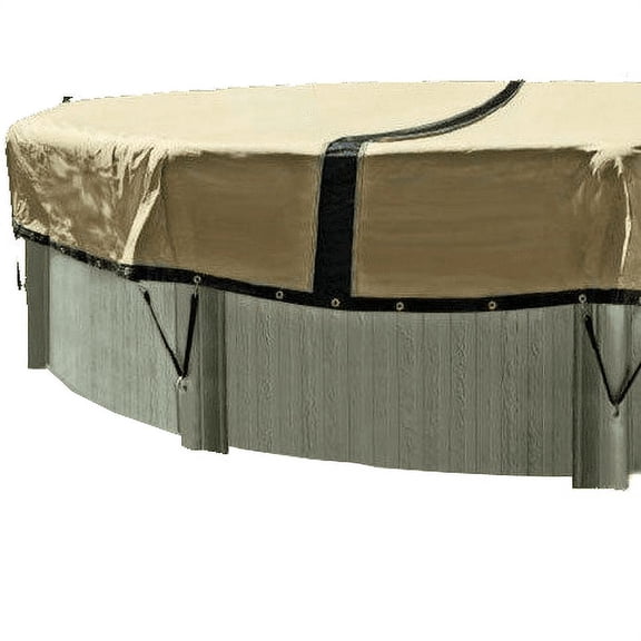 In The Swim Round 21 Foot Ultimate 3000 Swimming Winter Pool Cover UPC21R