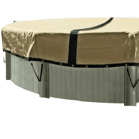 In The Swim Round 21 Foot Ultimate 3000 Swimming Winter Pool Cover UPC21R