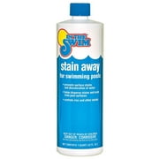 In The Swim Stain Away For Above Ground and Inground Swimming Pools - Removes Mineral Stains From Iron, Copper, and Magnesium in Swimming Pools - 1 Quart F065001012AE