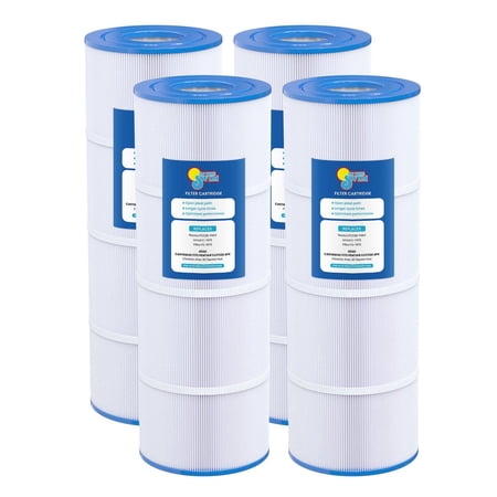 In The Swim Standard Pool Filter Cartridge 4-Pack Replacement for Pentair Clean & Clear Plus 320 CCP320 Filter AA18010