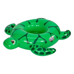 In The Swim Timmy Turtle Floating Pool Boat, Green