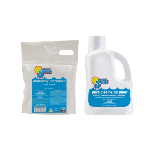 In The Swim Water Balance & Clarity Bundle - 5Lb Alkalinity Increaser + Pure Clear No Phos 3L ALKPC_5
