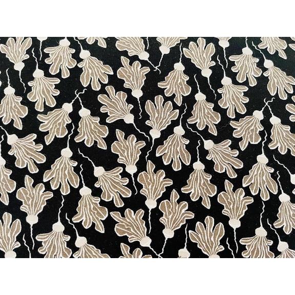 In The Vegetable Garden - Radish - Winter Solstice Fabric - Loes Van Oosten