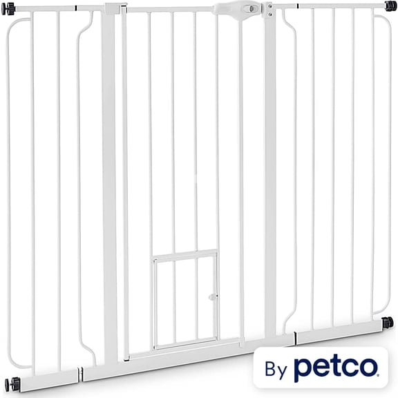 In The Zone Extra-Tall Walk-Through Pet Gate 29-50" W X 41" H