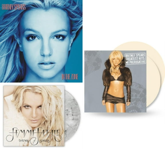 In The Zone & Femme Fatale (Light Grey Marbled LP Vinyl/Import) & Greatest Hits: My Prerogative (2LP/Cream Vinyl/Import)