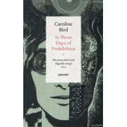 In These Days of Prohibition, Paperback