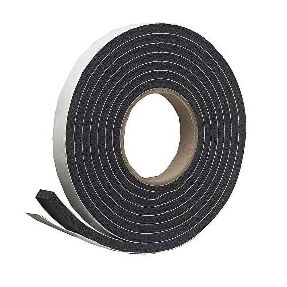In. Thick AdhesiveBacked ClosedCell Neoprene Sponge Rubber Stripping