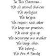 thumbnail image 1 of In This Classroom.. Wall Decal Picture Art - Living Room - Home Decor Sticker - Vinyl Wall Decal 20x20", 1 of 2