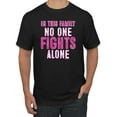 thumbnail image 1 of In This Family No One Awareness Men's Graphic T-Shirt, Black, 5XL, 1 of 3