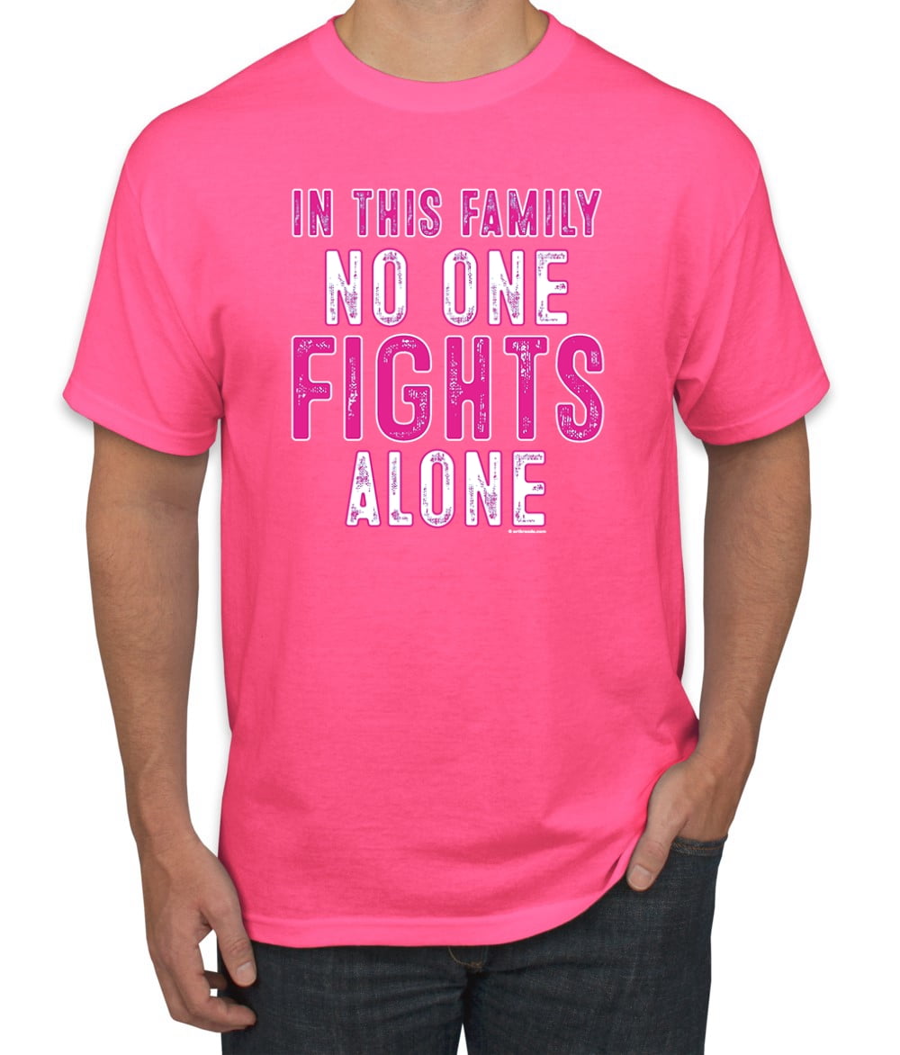 In This Family No One Awareness Men's Graphic T-Shirt, Gold, X
