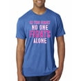 thumbnail image 1 of In This Family No One Awareness Mens Premium Tri Blend T-Shirt, Vintage Royal, Small, 1 of 3