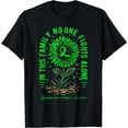 thumbnail image 1 of In This Family No One Fight Alone Lymphoma (non-Hodgkin) T-Shirt Black Medium, 1 of 4