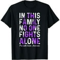 thumbnail image 1 of In This Family No One Fight Alone Support Pancreatic Cancer T-Shirt, 1 of 3