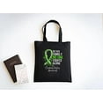 thumbnail image 1 of In This Family No One Fights Alone Cerebral Palsy CP Awareness Support, Tote Bag Unisex, 1 of 4