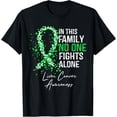 thumbnail image 1 of In This Family No One Fights Alone Liver Cancer Awareness T-Shirt, 1 of 5