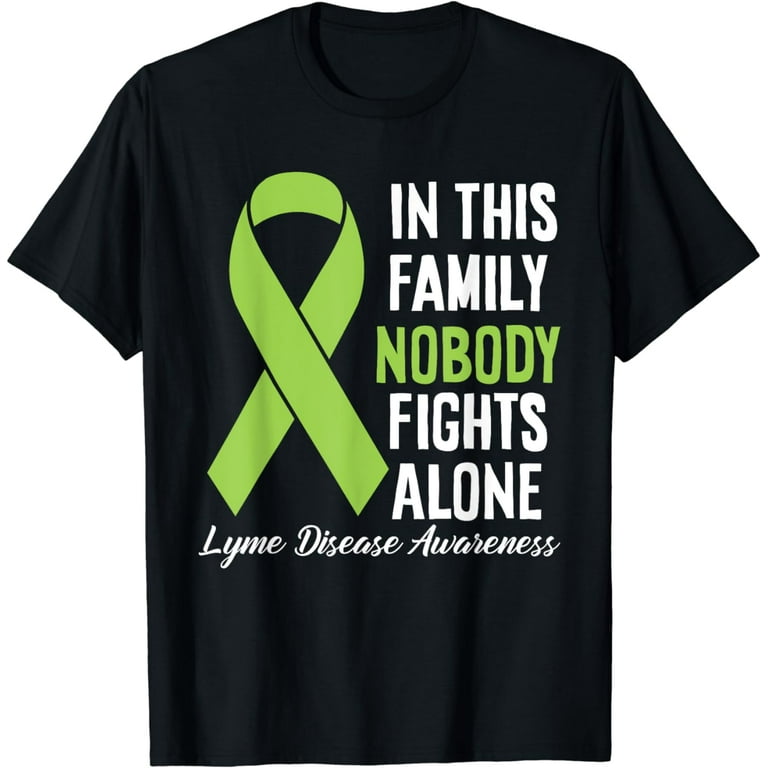 Lyme Fighter Lyme Disease Awareness Tshirt Lyme Fighter Lyme Disease Awareness Tshirt
