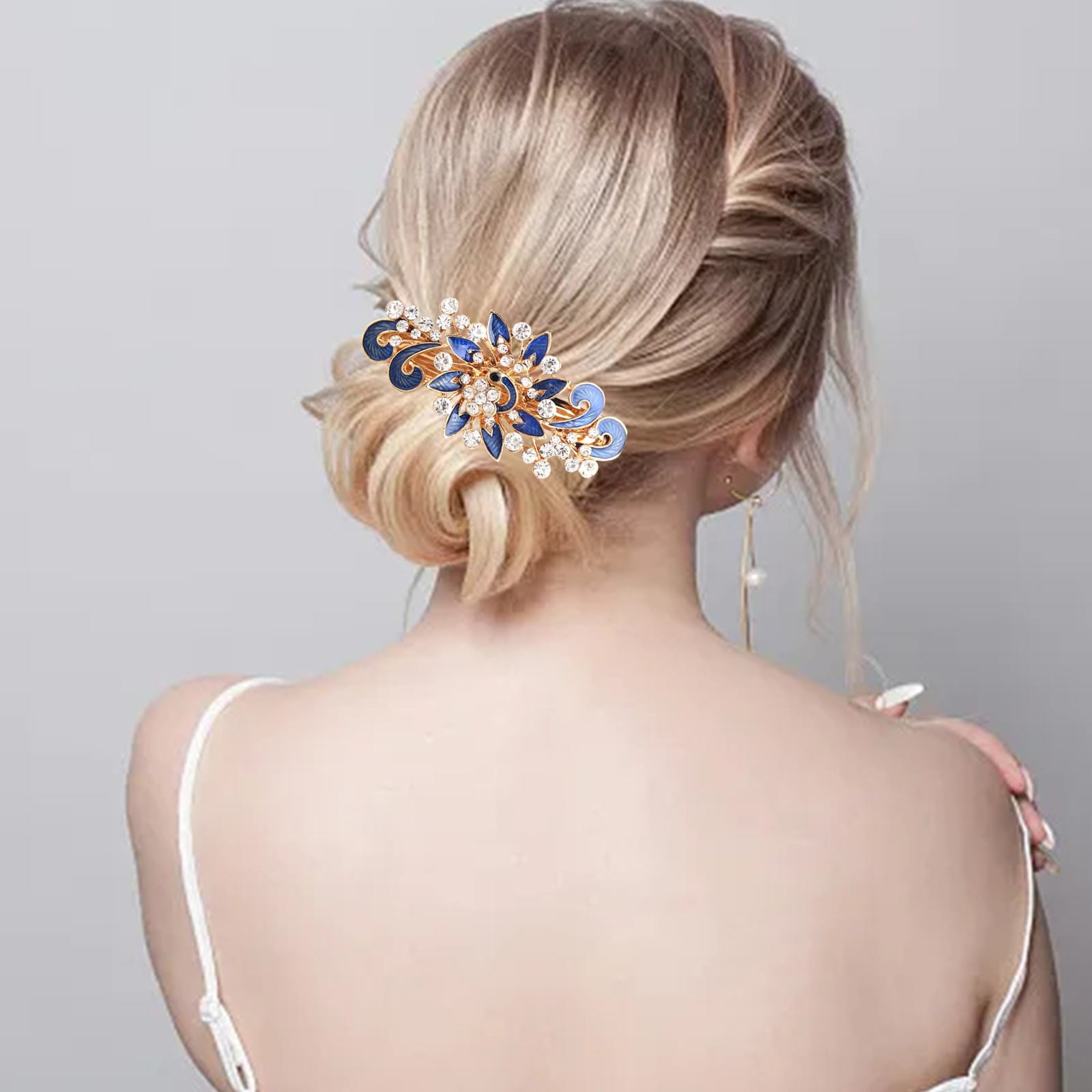 Bow for Toddler Girl Barrettes Hair Clips for Thick Hair French Clip Barrette Bead Barrettes for Girls Hair Style Doll Head Baby Hair Clips Vintage Hair Rollers for Long Hair Vintage Hair Barrettes