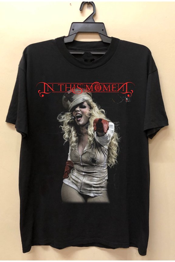 In This Moment Band Short Sleeve Gift For Fan Black S-2343XL T-shirt SA40