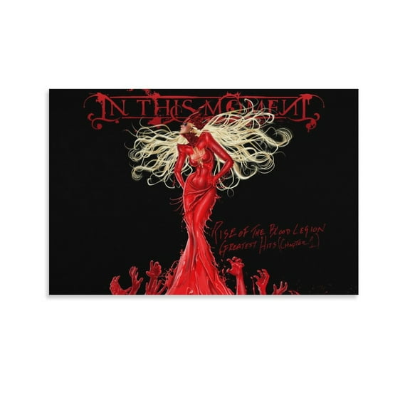 In This Moment Maria Brink Poster (27) Wall Art Poster Gifts Bedroom Prints Home Decor Hanging Picture Canvas Painting Posters 12x18inch(30x45cm)