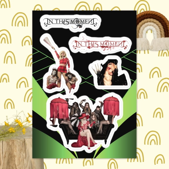 In This Moment Sticker sheet