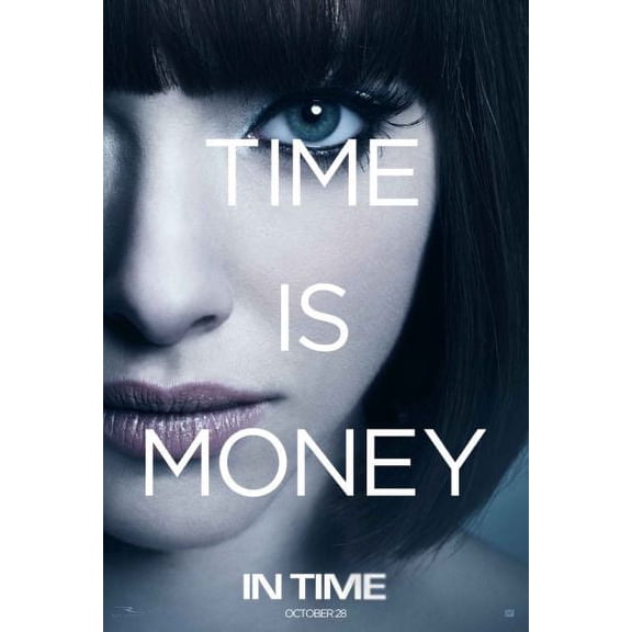 In Time Movie Poster 24inx36in (61cm x 91cm) Art Poster 24x36 Multi-Color Square Adults Z Posters