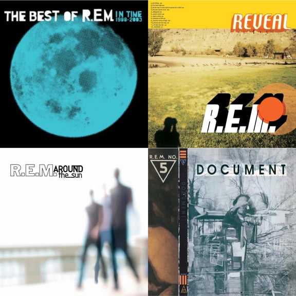 In Time: The Best Of R.E.M. 1988-2003 (2LP/180G) & Reveal & Around The Sun (2LP) & Document