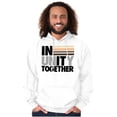 thumbnail image 1 of In Unity Together Social Justice Hoodie Sweatshirt Women Men Brisco Brands S, 1 of 6