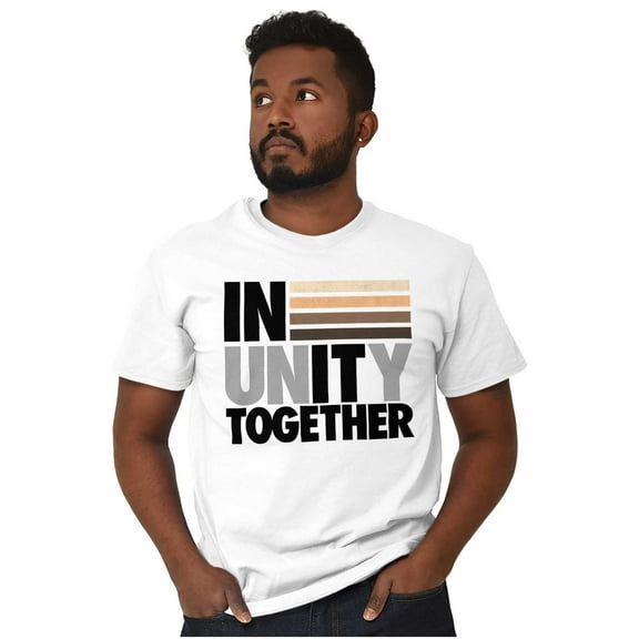 In Unity Together Social Justice Men's Graphic T Shirt Tees Brisco Brands M