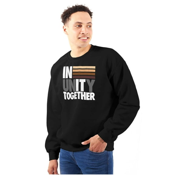 In Unity Together Social Justice Sweatshirt for Men or Women Brisco Brands X