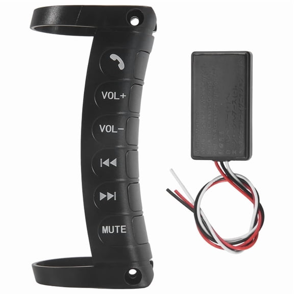 In-Vehicle Steering Wheel Control Button - Wireless Multi-Function Remote for DVD Player, GPS Navigation and Radio