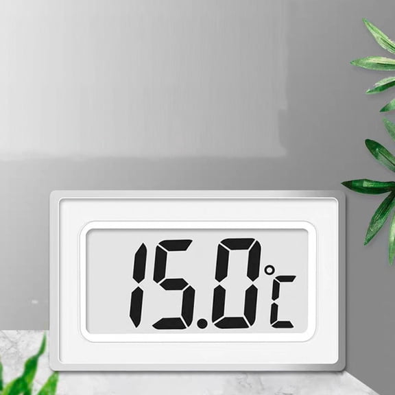 In-Vehicle Temperature Humidity Display Gauge, Thermometer and Humidity Gauge, Humidity and Temperature Monitor, Mini Hygrometer, High Accuracy Small Electronic Number Readout