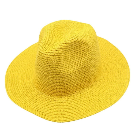 In Wide Brim Hats For Summer Sunshine Beach Trip Ivory And Brown