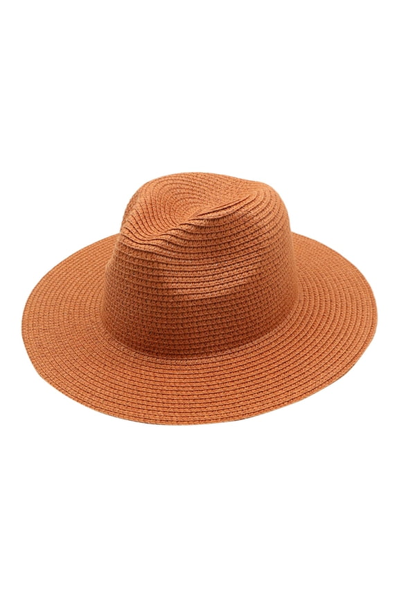 In Wide Brim Hats For Summer Sunshine Beach Trip Ivory And Brown
