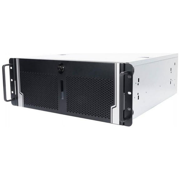 In-Win Rackmount R400-01N 4U Entry Level No PS 3/1/(4) Bays NO BP/HD Tray