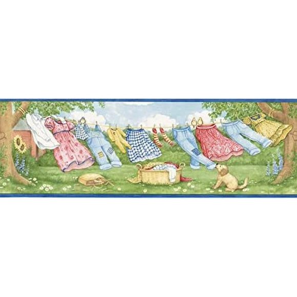 Laundry Wall Border