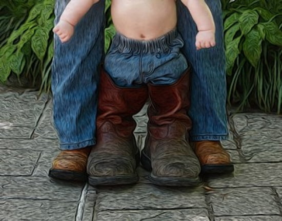 In Your Shoes Canvas Art - Kelly Cline (28 x 22)
