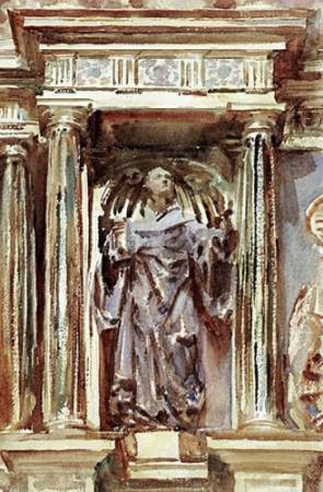 In a Church at Granada Canvas Art - John Singer Sargent (12 x 18)