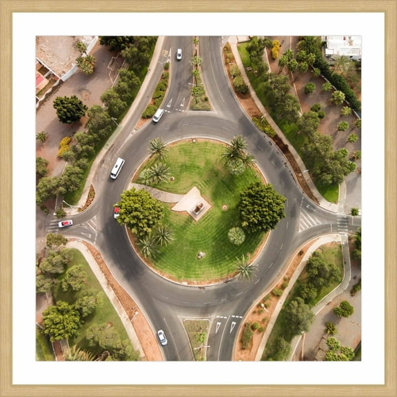 "In a Circle" Framed Painting Print