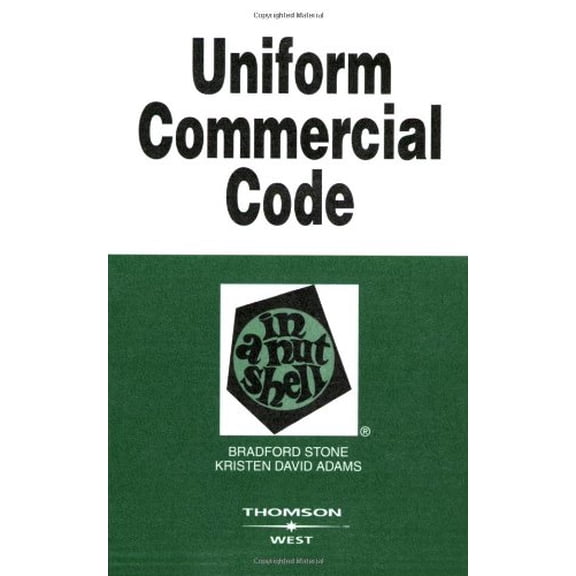 Pre-Owned Uniform Commercial Code in a Nutshell (Nutshell Series) (Paperback) 0314184384 9780314184382