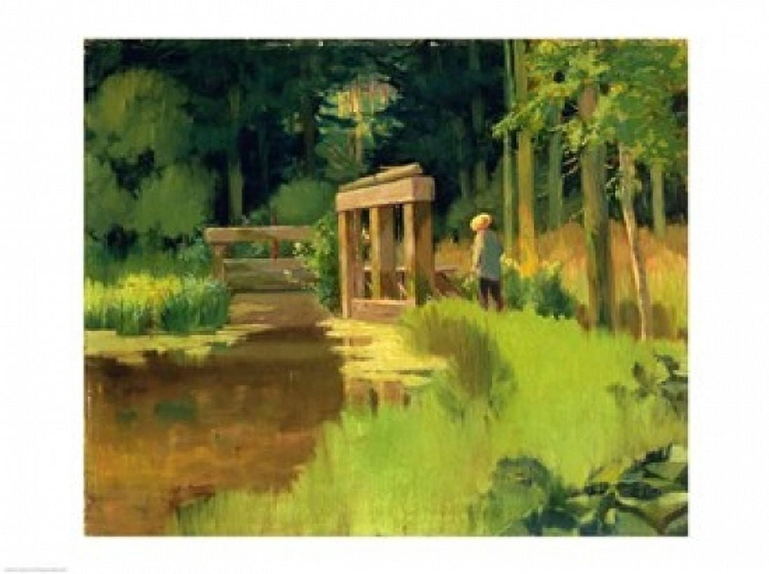 In a Park Canvas Art - Edouard Manet (36 x 24)