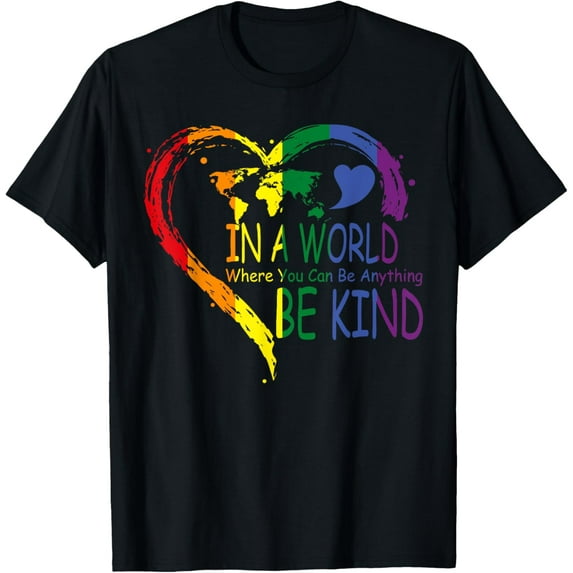 In a world where you can be anything be kind Retro Vintage T-Shirt100% cotton