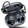 thumbnail image 1 of Wireless Earbuds, Bluetooth 5.4 Sports Headphones, 50H Playback Over Ear Earbuds with ENC Noise Cancelling Mic, Deep Bass Fitness Earphones Gym Running Workout with Earhooks, IP7 Waterproof Headset, 1 of 10