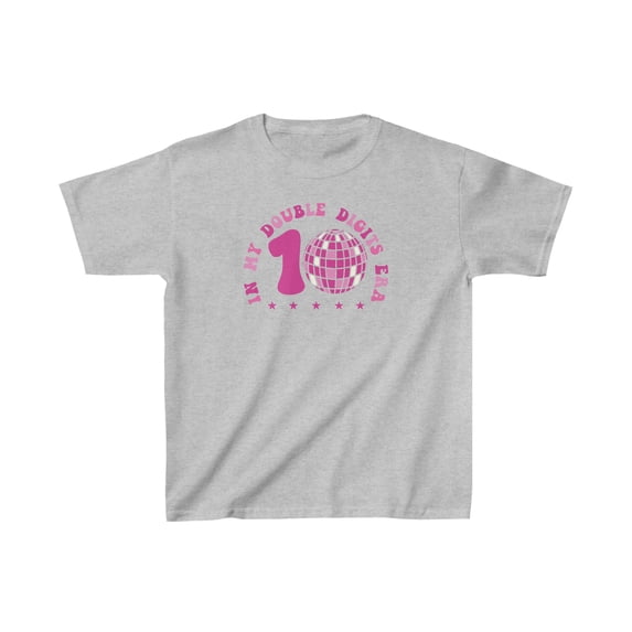 In my Double Digits Era Childs 10th Birthday t-shirt, Birthday Gift