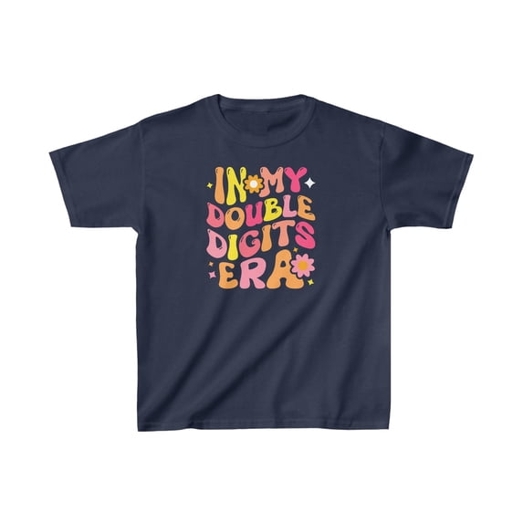 In my Double Digits Era Childs 10th Birthday t-shirt, Birthday Gift