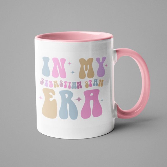 In my Sebastian Stan era mug (inspired) - Sebastian Stan fan - Sebastian Stan gifts - Gift for her - Gift for friend - in my Seb Stan era