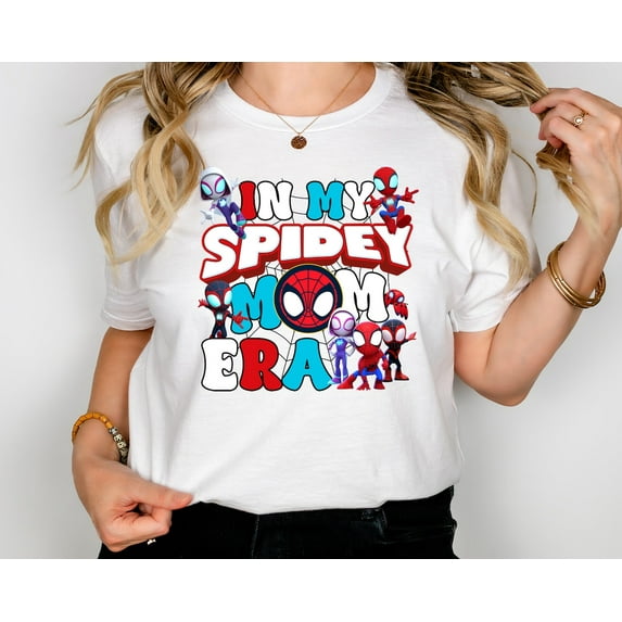 In my Spidey Mom Era Shirt, Disney Spidey Hero Mama Shirt, Spider Mommy Shirt